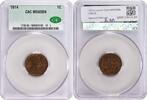 US Cent 1914 Lincoln Cent MS645BN CACG None -