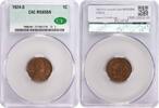 US Cent 1924-S Lincoln Cent MS65BN CACG None -