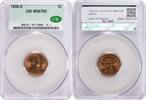 US Cent 1939-D Lincoln Cent MS67RD CACG None -