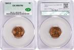 US Cent 1942-D Lincoln Cent MS67RD CACG None -