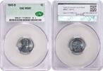 US Cent 1943-D Steel Lincoln Cent MS67 CACG None -