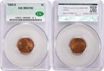 US Cent 1945-S Lincoln Cent MS67RD CACG CAC -