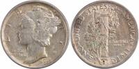 US Dime 1918-D Mercury Silver Dime Choice AU Uncertified #848 None -
