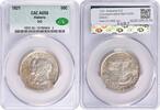 US Half Dollar Alabama 2x2 Commemorative Silver Half Dollar 1921 AU58 CACG None -