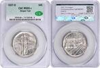 US Half Dollar Oregon Commemorative Silver Half Dollar 1937-D MS66+ CACG None -