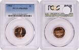 US Cent 1964 Lincoln Cent PR65RD PCGS None -