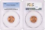 US Cent 1944 Lincoln Cent MS65RD PCGS None -