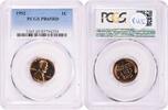 US Cent 1952 Lincoln Cent PR65RD PCGS None -