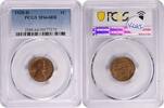 US Cent 1928-D Lincoln Cent MS64RB PCGS None -