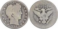 US Half Dollar 1898-O Barber Silver Half Dollar G/AG Uncertified None -