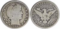 US Half Dollar 1906-O Barber Silver Half Dollar G Uncertified None -