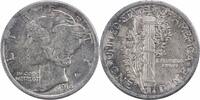 US Dime 1916 Mercury Silver Dime MS63FB Uncertified #908 None -