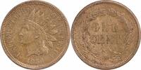 US Cent 1859 Indian Cent AU Uncertified #1055 None -