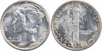 US Dime 1940-S Mercury Silver Dime MS64 Uncertified None -