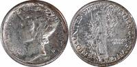 US Dime 1917-S Mercury Silver Dime MS60 Uncertified #1251 None -