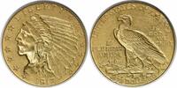 US Two and a Half Dollar 1912 $2.50 Gold Indian AU Uncertified #241 None -