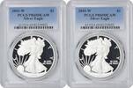 US Dollar 2010-W $1 American Silver Eagle PR69DCAM PCGS None -