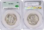 US Half Dollar 1942 Walking Liberty Silver Half Dollar MS67 CACG None -