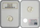 US Dime 1941-D Mercury Silver Dime MS66FB NGC None -