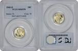 US Dime 1943-D Mercury Silver Dime MS65FB PCGS None -