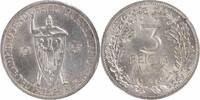 US 1925 A Germany - Weimar 3 Mark KM46 UNC Uncertified #952 -