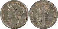 US Dime 1944 Mercury Silver Dime Ragged Clip AU Uncertified None -