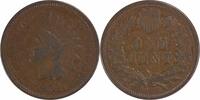US Cent 1868 Indian Cent F Uncertified #213 None -