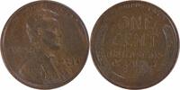 US Cent 1924-D Lincoln Cent EF Uncertified #711 None -