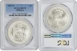 US Dollar 1997-P Officers Commemorative Silver Dollar MS70 PCGS None -