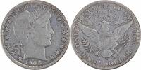 US Half Dollar 1908-D Barber Silver Half Dollar VF Uncertified #333 None -