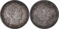 US Half Dollar 1909 Barber Silver Half Dollar VF Uncertified #855 None -