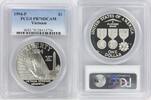 US Dollar 1994-P Vietnam Commemorative Silver Dollar PR70DCAM PCGS None -