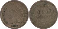 US Cent 1859 Indian Cent Choice EF Uncertified #105 None -