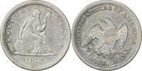 US Quarter 1858-S Liberty Seated Quarter EF Uncertified #928 None -