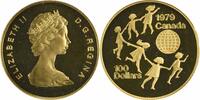 US One Hundred Dollar 1979 Canada $100 Gold Year of the Child KM126 PRF Uncertified #903 -
