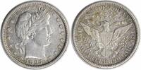 US Quarter 1897-S Barber Silver Quarter EF Uncertified #845 None -
