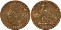 US Ten Dollar 1910-S $10 Gold Indian EF Uncertified #921 None -