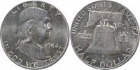 US Half Dollar 1954-D Franklin Silver Half Dollar AU Uncertified #1127 None -