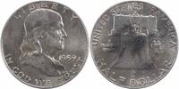 US Half Dollar 1959-D Franklin Silver Half Dollar AU Uncertified #308 None -