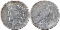 US Dollar 1921 Peace Silver Dollar VF Uncertified #602 None -