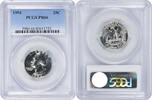 US Quarter 1954 Washington Silver Quarter PR66 PCGS None -