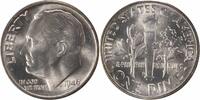 US Dime 1946-S Roosevelt Dime DDR8-R-II+V MS65 Uncertified None -
