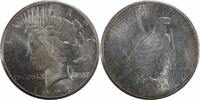 US Dollar 1924-S Peace Silver Dollar MS60 Uncertified #412 None -