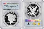 US Dollar 2024-S Peace Silver Dollar PR70DCAM First Day of Issue PCGS First Day of Issue -