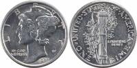 US Dime 1927 Mercury Silver Dime MS63 Uncertified None -