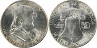 US Half Dollar 1949-S Franklin Silver Half Dollar MS63 Uncertified #254 None -