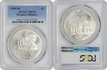 US Dollar 1994-W Women Military Commemorative Silver Dollar MS70 PCGS None -