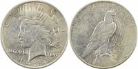 US Dollar 1934-D Peace Silver Dollar AU58 Uncertified #536 None -