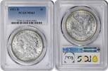 US Dollar 1921-D Morgan Silver Dollar MS63 PCGS None -