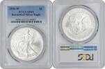 US Dollar 2006-W $1 American Silver Eagle Burnished SP69 PCGS None -